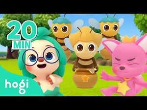 Ouch! Watch out of Baby Bumblebee | Sing Along with Hogi | Compilation | Kids Rhymes | Pinkfong Hogi
