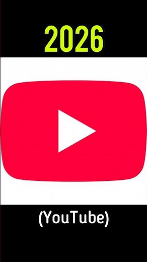 Evolution Of YouTube Icon🥹😱