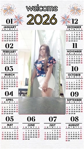 2026 Calindar | Jocel Hadocana Caintic