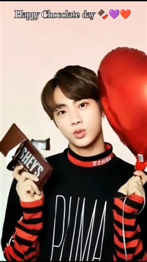 chocolate day with BTS🍫🍫#bts #btsarmy#btsshorts #shorts #ytshort #rm #jin #suga #jk #v #jhope #jimin