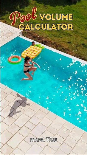 Pool Volume Calculator 💧 How Many Gallons Is YOUR Pool?