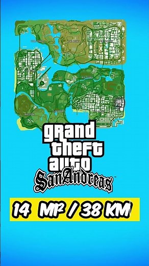 How BIG is GTA 6 Map? GTAs Map Size Comparison