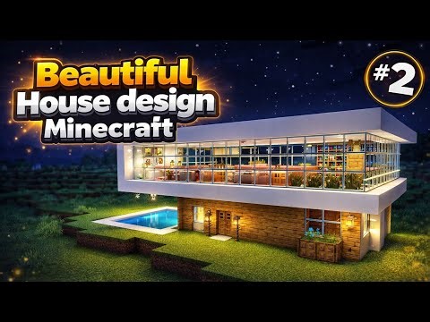 I Built a Stunning House Design in Minecraft | Creative Build #minecraft