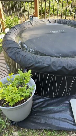 Hot tub landscaping - how long will it take me to gather enough rocks from the yard?
