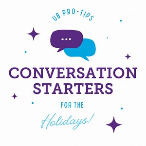 11 reactions | The holiday season often means gathering together with loved ones. Whether you are looking to spice up your family dinner or stay unplugged and present during a festive function, here are a few conversation starters to help you out! To drop the phone and break the ice, check out 50 conversation starters here https://www.bridgeport.edu/news/holiday-conversation-starters/. #UBridgeport #ConversationStarters | University of Bridgeport | Facebook
