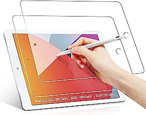 [2 Pack] Screen Protector for iPad 10th Generation 10.9 Inch 2022 with Easy Installation Kit, Full Coverage Case Friendly, Bubble Free/Anti Scratch/9H Hardness for iPad 10th Generation 10.9" 2022