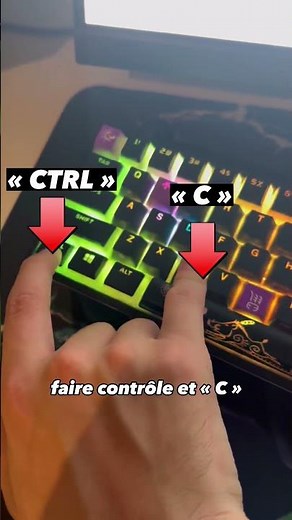 Copier/Coller comme un pro✅ #gamingpc #pc #custompc #pctips #fr #ordinateur #pchelp #qc