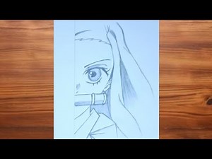 How to Draw Nezuko step by step || Easy Drawing for Beginners