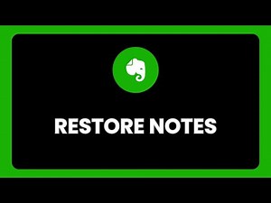 How to Restore Deleted Notes in Evernote