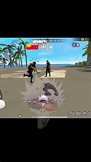 The Ghost Trick 🥶#short feed#Free fire trollface