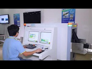 AT6550DAirport Dual View Security X-Ray Scanning Machine for Cabin Baggage