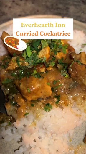 Monsterous Cooking: Curried Cockatrice Recipe at Everhearth Inn