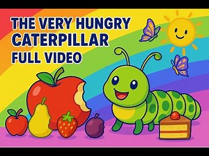 The Very Hungry Caterpillar 🐛 | Full Storytime Animated Film!