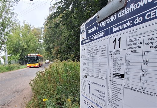 Nowe rozkłady kilku linii autobusowych MZK Grudziądz weszły w życie, 1 października 2025