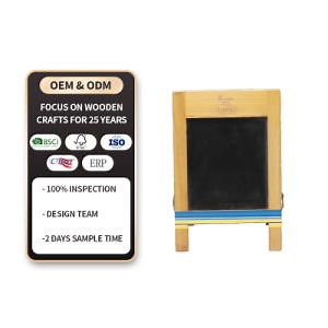 [Hot Item] Wood Frame Pavement Sign Advertising Board Outdoor Menu Chalkboard Sign