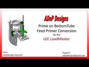 Lee Loadmaster Primer on Bottom conversion kit with Tube Feed Primer