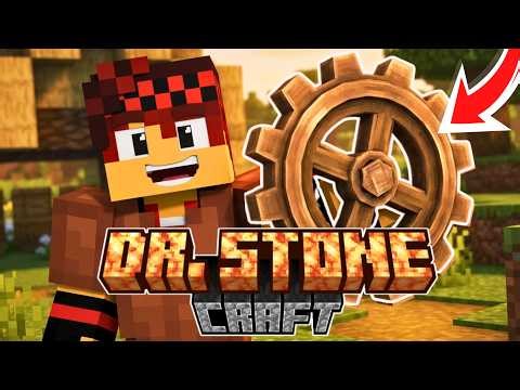 I FOUND DIAMONDS! in Primitive Minecraft [EP 12 DR.STONE CRAFT]