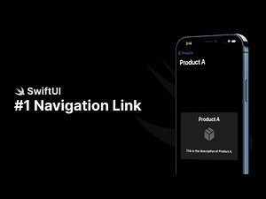 NavigationView & NavigationLink | SwiftUI Course Tutorial #1