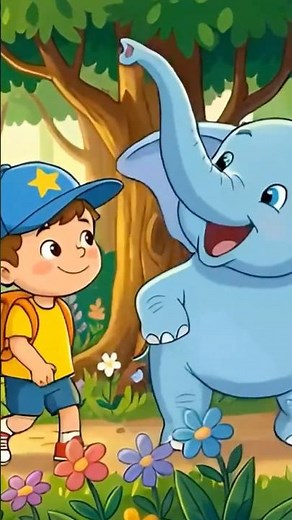 Kids' Cartoon: The Elephant Who Forgot Everything! Nico and Dumbo | Fun Little Story