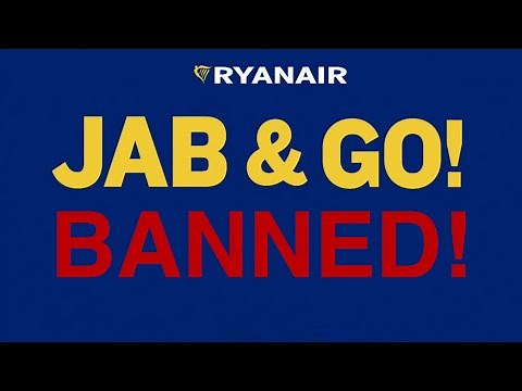 BANNED! Ryanair JAB & GO! Advert 💉
