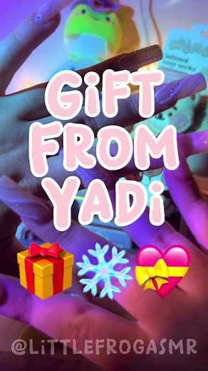 why is @asmr with yadi 🎀 the best gift giver ever 😂🩷 tysm bestie!! (make sure to check her out and watch her video to see her reaction to mf gift 🤭) PS. this is my longest tiktok video ever LOL 🫶🏻 - #asmr #asmrtiktok #asmrvideo #asmrtiktoks #aesthetic #tingles #asmr_tingles #cuteasmr #asmrsounds #satisfying #satisfyingvideo #stressrelief #relax #cute #pink #skincare #makeup #christmas #christmasgift #pinkchristmas #giftinspo #sanrio #asmrunboxing #unboxing #openingpresents #littletwinstars