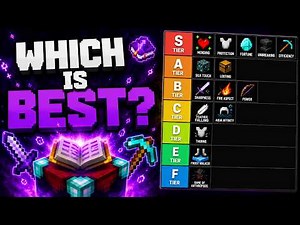 I Ranked Every Useful Minecraft Enchantment (Tier List)
