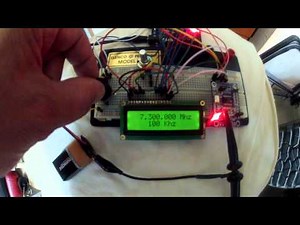 DDS VFO using AD9850 and Arduino Uno R3 - PART II