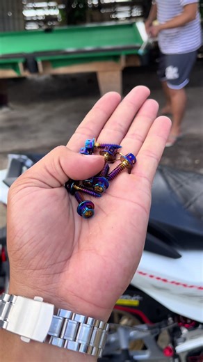 Durable Titanium Bolts - 8 Piece Set