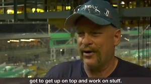 Want to see what it’s like to work 9 stories above our Renton factory? Come take a ride with Lyle Edick … For more behind-the-scenes footage in our Renton factory, check this out: http://bit.ly/2gny0YS | Boeing in Washington