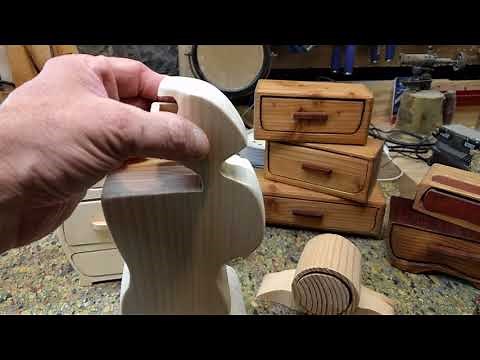 Really cool Bandsaw boxes. Think out side of the box