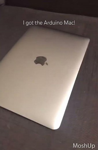 I got the Arduino Mac!