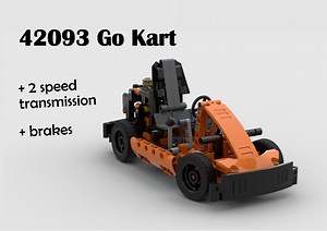 LEGO MOC-72516 42093 Go Kart (Technic 2021)