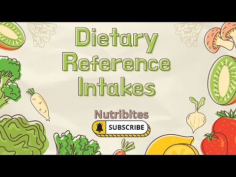 Dietary Reference Intakes: EAR, RDA, AI & UL