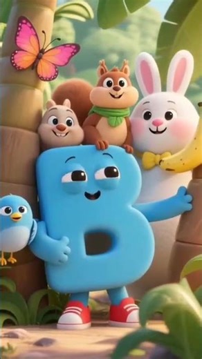 Perfect for little learners who love ABC'S & music . #LetterB #ABCsong #NurseryRhymes #KidsLearning