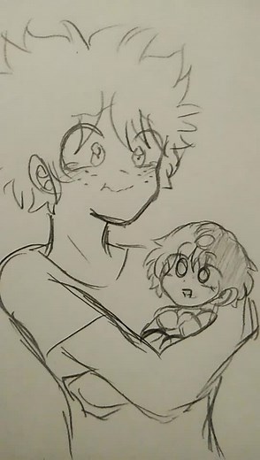 #bnha#mha#foru#fyp#foryoupage#foryou#wholesome#cute#baby#mimic#deku#midoriya#kacchan#bakugo#kaminari#denki#sero#hanata#canon#fanon#share#like#comment