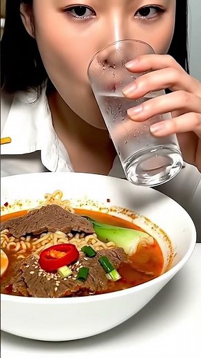 EXTREME ASMR SPICY RAMEN MUKBANG 🥵 | Satisfying Slurping Sounds | Eating Instant Noodles