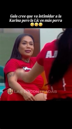 Karina no se dejará intimidar tan fácil!! #humor #karinatorres #lacasadelosfamosos #shortvideo