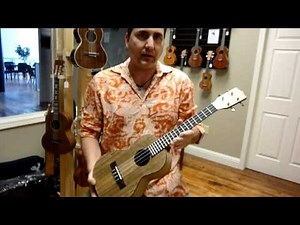KALA KA-PW-T Pacific Walnut Tenor Ukulele - Demo by UKE Republic