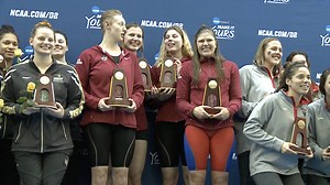 2022 DII swimming & diving championship: day one women's recap