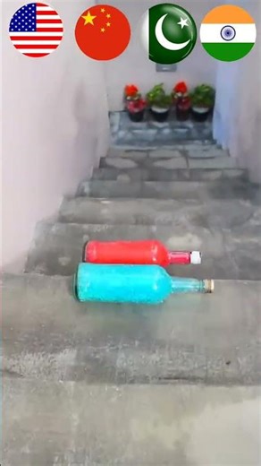 Color Powder Explosion with Flowing Water | Satisfying Experiment