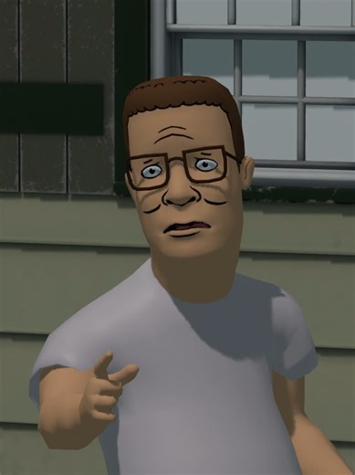 Hank in Rage #boomhauer #hankhill #kingofthehill #fypシ | hank hill crashout ai