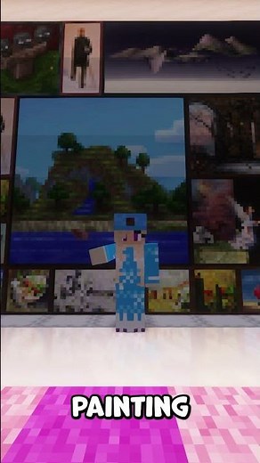 How to make a PAINTING in Minecraft NEW 1.21 (Tutorial) #minecrafttutorial #minecraft