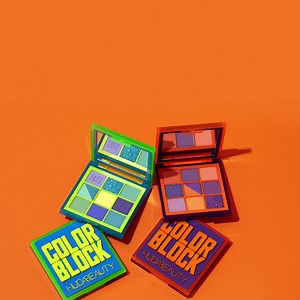 7.9K views | ✨ NEW! Color Block Obsessions Palettes ✨ - A pop of color from 李 to  - Insanely pigmented shades & textures - Creamy, high-shine metallic foils - Water activated eyeliner - Ultra-creamy textures - Day-to play looks - Suitable for all skin tones | Huda Beauty | Facebook