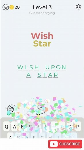 Dingbats Level 3 Wish Star Walkthrough