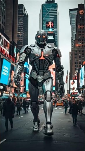 City in robot and fish, sheep, dancing⚡ fish sheep dancing #aivido #shorts