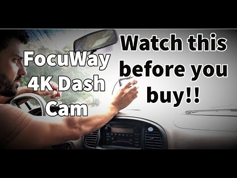 FocuWay 4K Dash Cam - Unboxing, Test, and Review