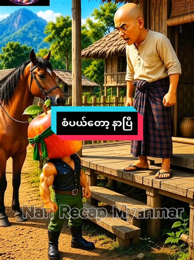 စံပယ်တော့ နာပြီ — ဟာသ 3D ဇာတ်လမ်း (Viral Reels)