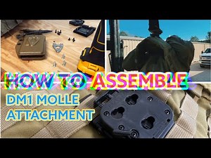 How to Assemble the DM1 MOLLE System from Dara Holsters