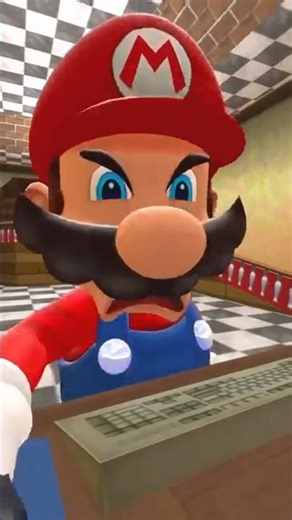 SMG4 Mario wants to play Minecraft but he can’t because of a virus