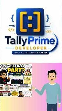 What is a Part? | Complete TDL Shorts Course Episode-50 #tallytdl #learntdl